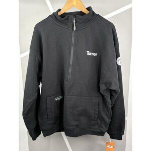 NWT Arborwear Double Thick ½ Zip Sweatshirt Men’s XL Black Heavyweight *Logo*